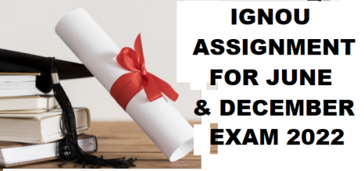 IGNOU SOLVED ASSIGNMENT 2021-22 PDF